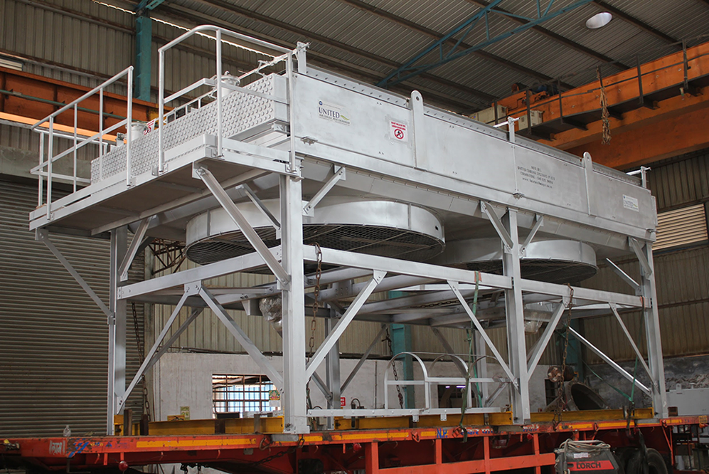 Air cooled heat exchanger